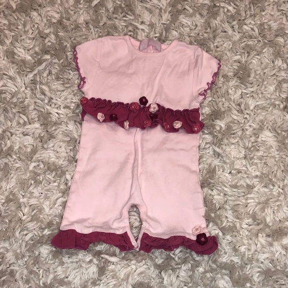 Grandma Nes Ruffle Flower Onesie Baby size 9M - Picture 1 of 8